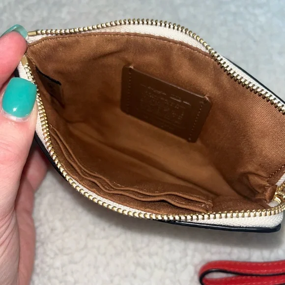 Coach X Marvel Captain Marvel Wristlet - Picture 3 of 4